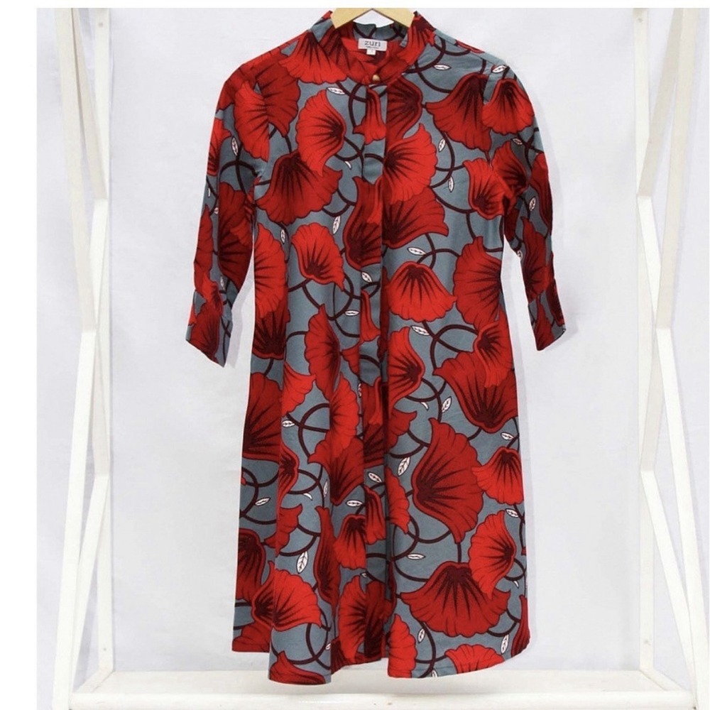 Zuri Swing Dress in Arabesque Medium